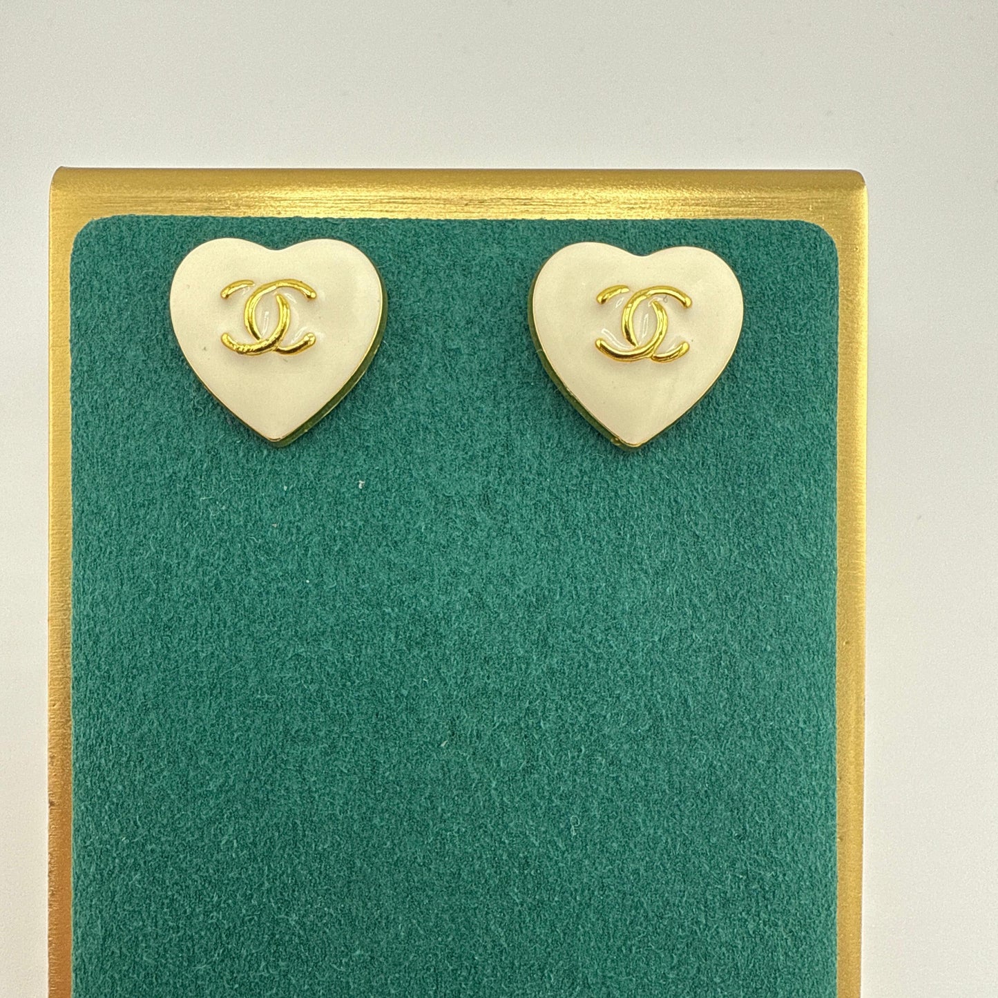 Stacey White Earrings