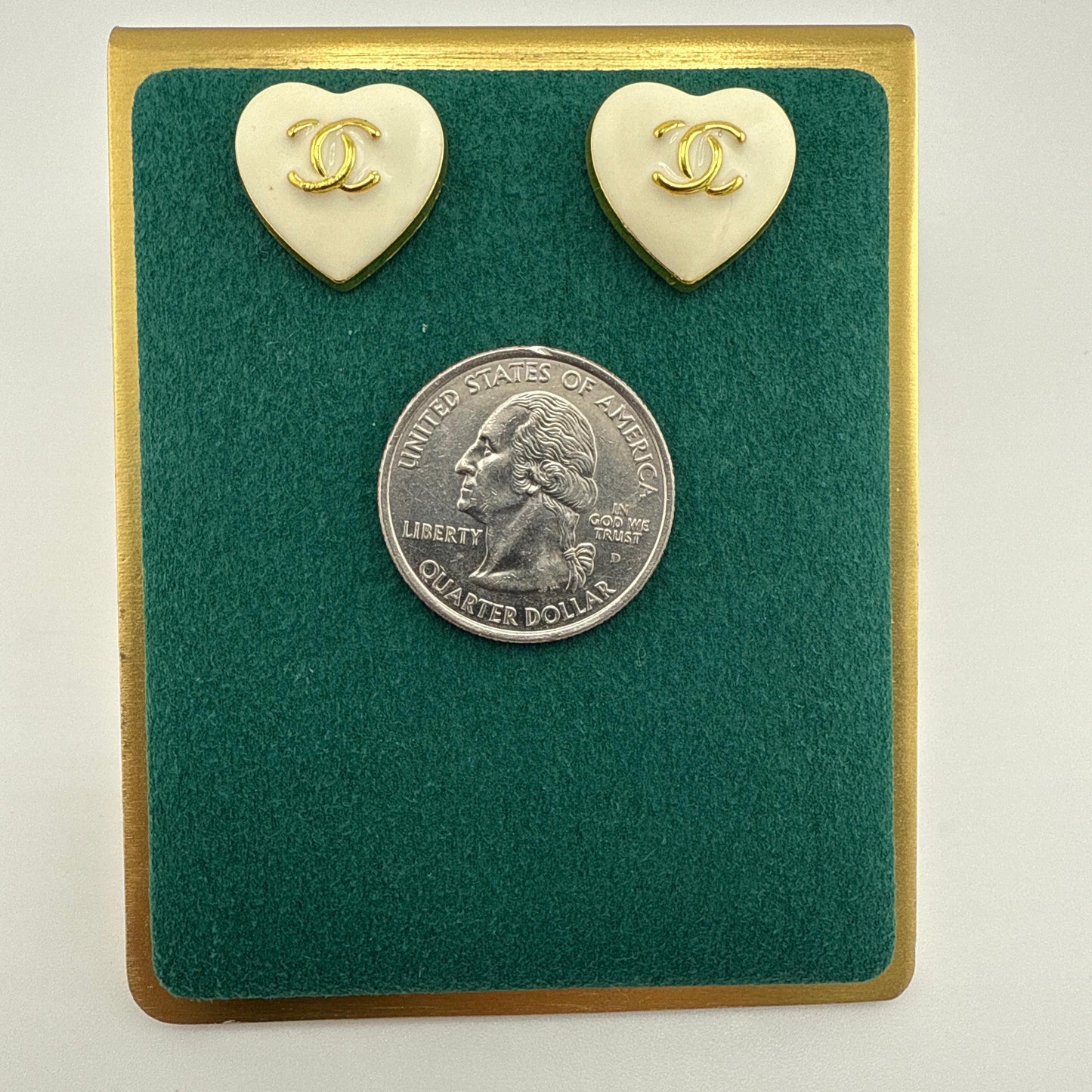 Stacey White Earrings